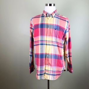 American Eagle Men's Plaid Shirt XL